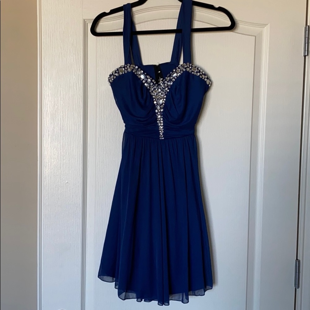 Beaded Blue dress